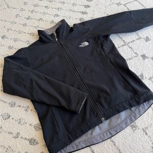 The North Face Black Apex Jacket with inner Gray Fleece